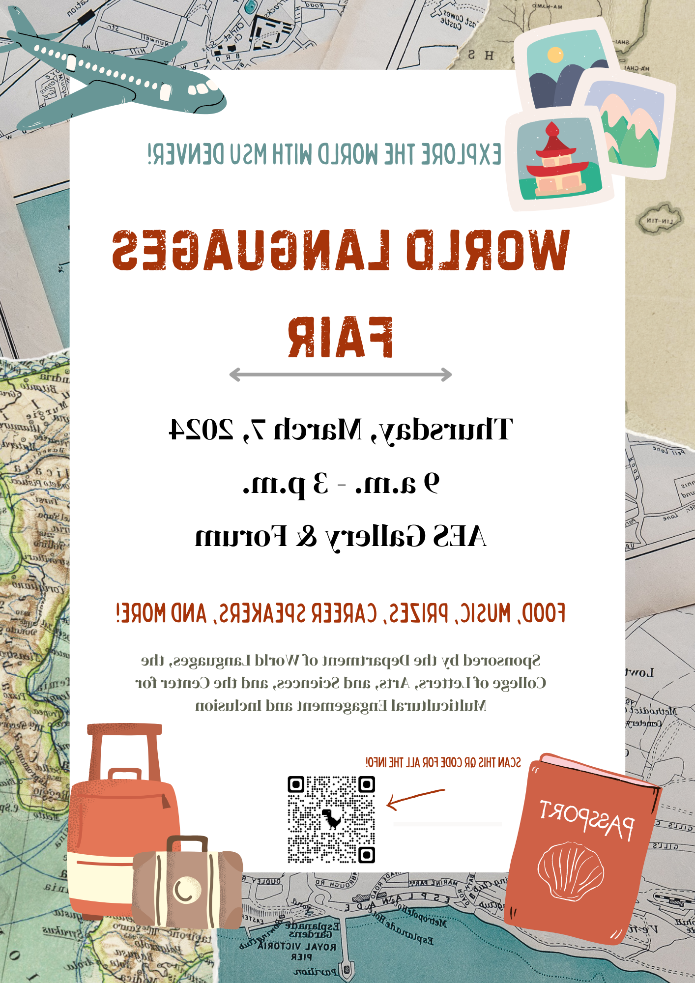 世界语言博览会传单