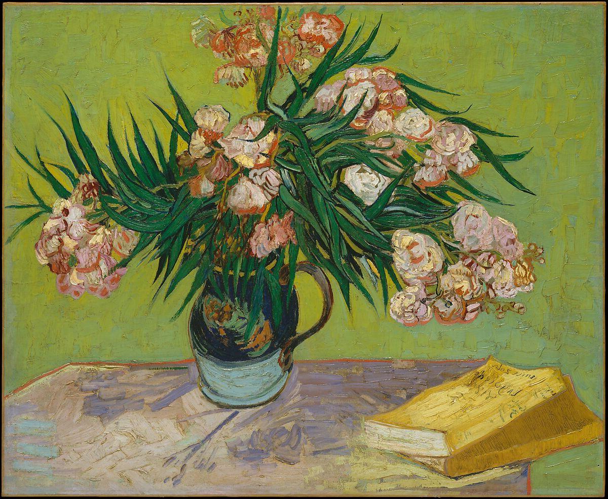 Oleanders, Vincent van Gogh (Dutch, Zundert 1853–1890 Auvers-sur-Oise), Oil on canvas